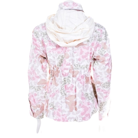 💥MEGA SALE💥Converse 10006842-A02 Utility F2 Hooded Women’s Jacket Rose Pink - Picture 4 of 10